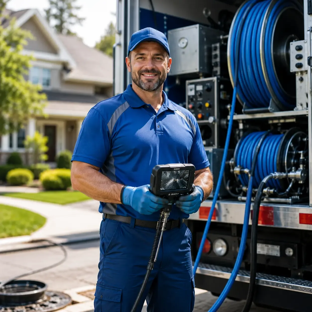 Local outdoor drain cleaning specialists in Dover, IL